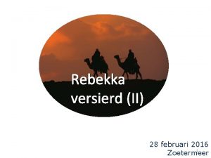 Rebekka versierd II 28 februari 2016 1 Zoetermeer