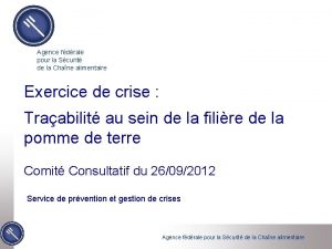 Agence fdrale pour la Scurit de la Chane