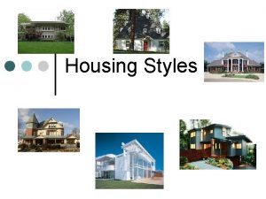 Housing Styles Housing Styles Native American Styles Tepees