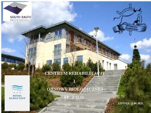 Hotel kuracyjny gdynia rehabilitacja