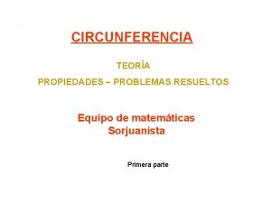 Circunferencias concentricas