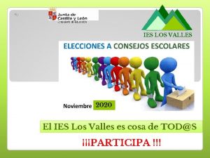IES LOS VALLES 2020 El IES Los Valles