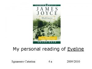 My personal reading of Eveline Sguassero Caterina 4