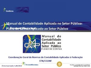 Manual de Contabilidade Aplicada no Setor Pblico Plano