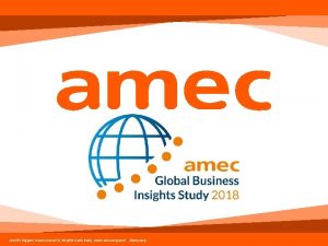 worlds biggest measurement insights trade body www amecorg