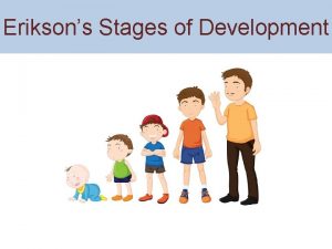 Eriksons Stages of Development The Theory ERIKSON A