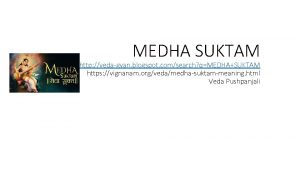 Medha suktam meaning
