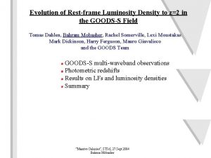 Evolution of Restframe Luminosity Density to z2 in