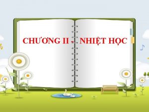 CHNG II NHIT HC Cc cht c cu