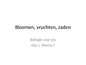 In welke delen van een bloem vind reductiedeling plaats