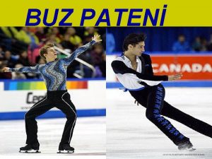 BUZ PATEN Artistik Patinaj Artistik Buz Pateni veya