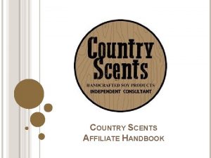 Country scents candles graphics