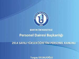 Personel Dairesi Bakanl 2914 SAYILI YKSEKRETM PERSONEL KANUNU