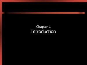 Chapter 1 Introduction What Is Macroeconomics Macroeconomics studies