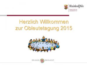 Herzlich Willkommen zur Obleutetagung 2015 Obleutetagung 2015 Verkehrsicherheitsberater