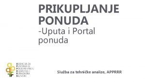 Portal ponuda