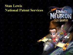 Stan Lewis National Patent Services StanNational Patent Services