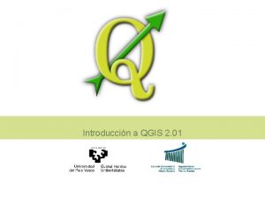 Introduccin a QGIS 2 01 Introduccin l QGIS