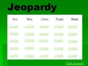 Jeopardy blue hex