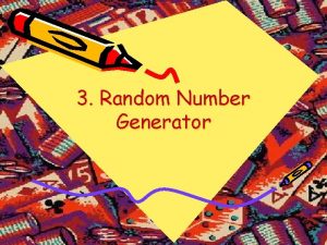 Roulette random number generator