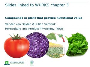 Slides linked to WURKS chapter 3 Compounds in