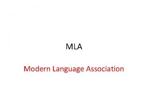 Is mla times new roman