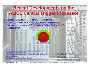 Recent Developments on the ALICE Central Trigger Processor