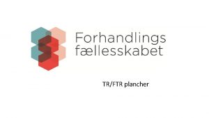 TRFTR plancher Oplggets indhold Plancherne er udarbejdet af