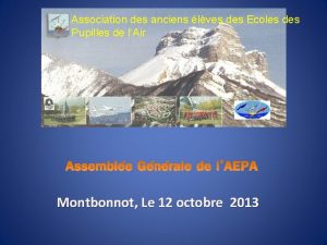 Association des anciens lves des Ecoles des Pupilles