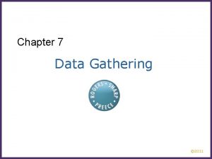 Five key issues of data gathering