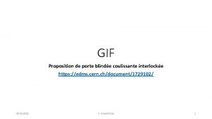 GIF Proposition de porte blinde coulissante interlocke https