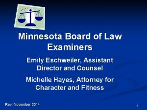 Mn board of law examiners