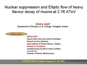 Nuclear suppression and Elliptic flow of heavy flavour