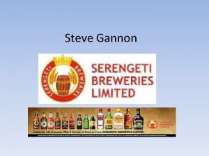 Steve Gannon Serengeti The abuse of entrusted power