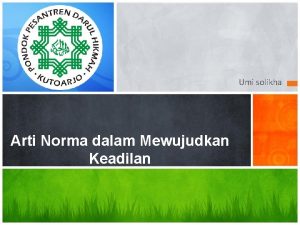 Jelaskan desentralisasi menurut amran muslimin