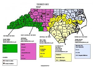 TERRITORY MAP Vance Granville Orange Durham Alamance Chatham