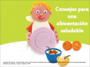 Consejos para una alimentacin saludable Ilustracin tomada de