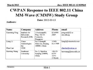 March 2012 doc IEEE 802 11 120398 r