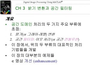 Image processing matlab Image processing matlab