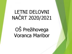 LETNI DELOVNI NART 20202021 O Preihovega Voranca Maribor