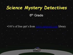 Science Mystery Detectives 6 th Grade 100s of