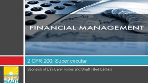 2 CFR 200 Super circular Sponsors of Day