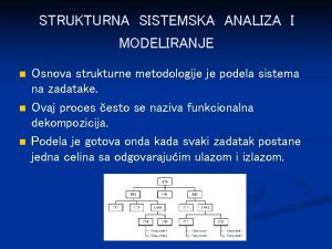Strukturna sistemska analiza