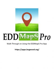 WalkThrough on Using the EDDMap S Pro App