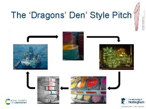 Dragon den style presentation