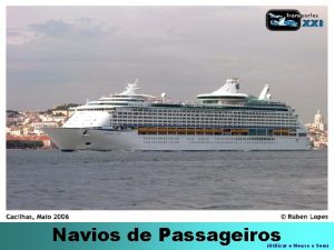 Navios de Passageiros Utilizar o Mouse e Som