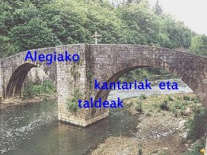 Alegiako kantariak eta taldeak Xefe Balerdi Munduate Alegian