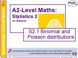 A 2 Level Maths Statistics 2 for Edexcel