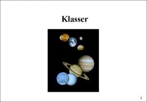 Klasser 1 Plan Typer Stninger Klasser Strenge Pakker