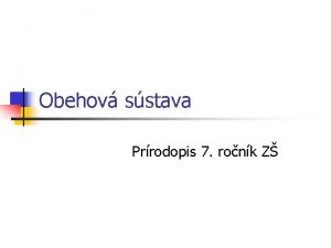 Obehov sstava Prrodopis 7 ronk Z Obehov sstava